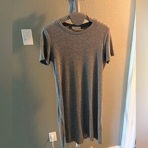 Rag & Bone T shirt Ribbed Mini Dress